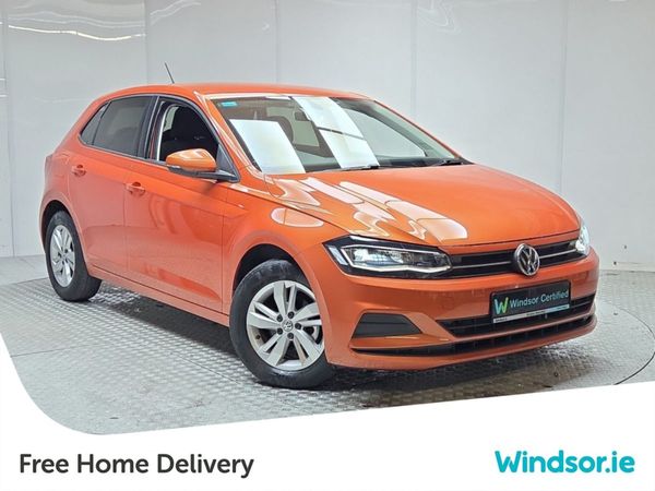 Volkswagen Polo Hatchback, Petrol, 2020, Orange
