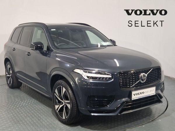Volvo XC90 SUV, Petrol Plug-in Hybrid, 2021, Grey