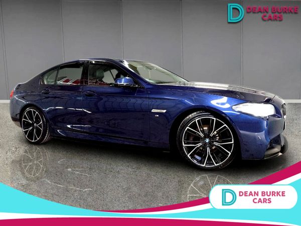 BMW 5-Series Saloon, Diesel, 2016, Blue