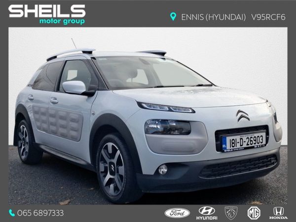 Citroen C4 Cactus Hatchback, Petrol, 2018, White