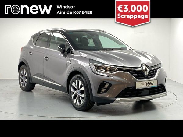Renault Captur Hatchback, Petrol Plug-in Hybrid, 2021, Grey