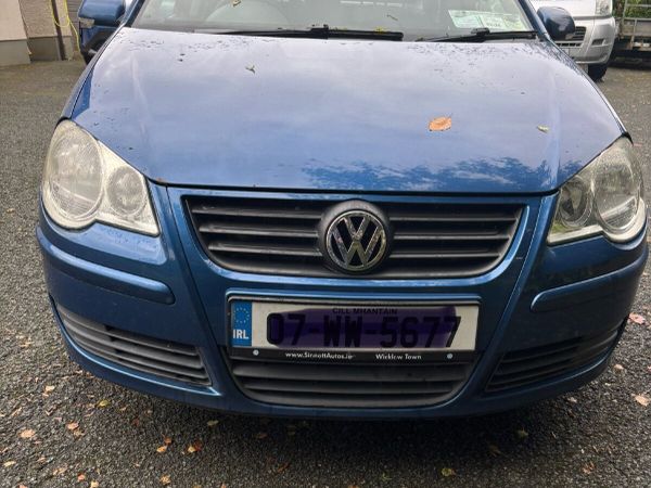 Volkswagen Polo Hatchback, Petrol, 2007, Blue