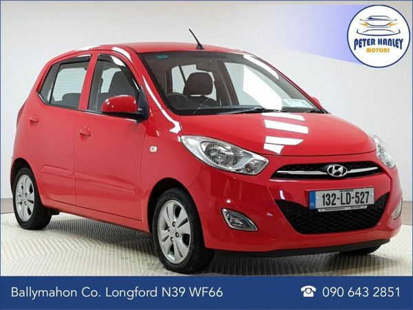 Hyundai i10 Hatchback, Petrol, 2013, Red