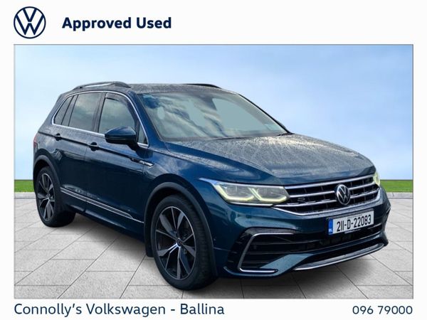 Volkswagen Tiguan SUV, Diesel, 2021, Blue