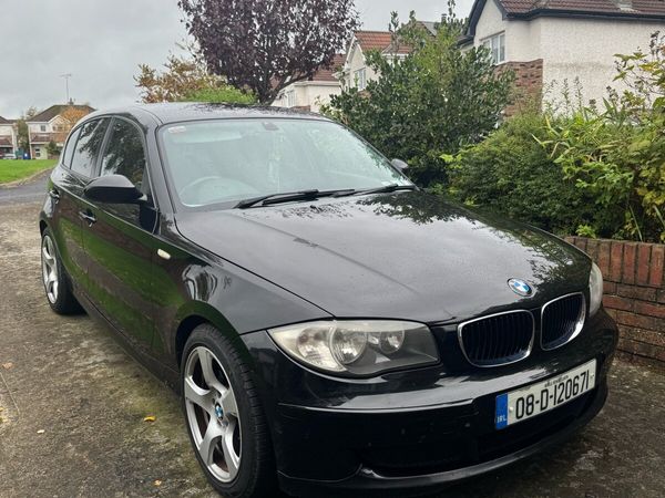 BMW 1-Series Hatchback, Diesel, 2008, Black