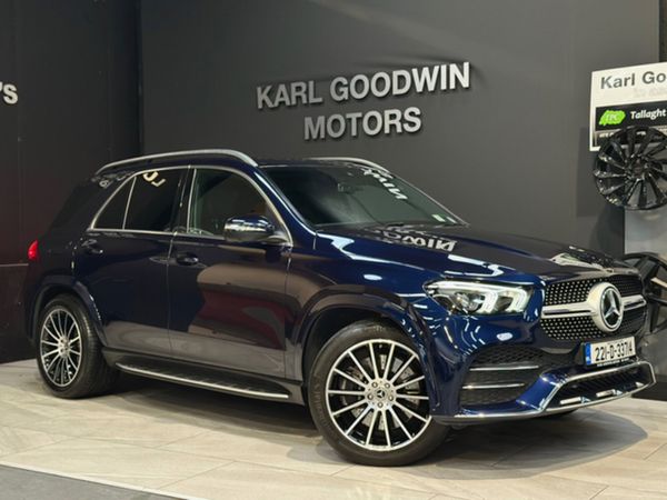 Mercedes-Benz GLE SUV, Diesel Plug-in Hybrid, 2022, Blue