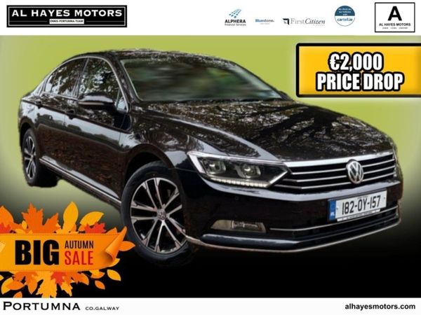 Volkswagen Passat Saloon, Diesel, 2018, Black