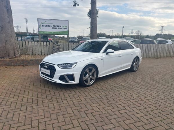 Audi A4 Saloon, Diesel, 2022, White