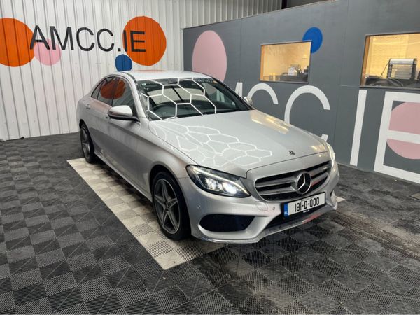 Mercedes-Benz C-Class Saloon, Diesel, 2018, Silver