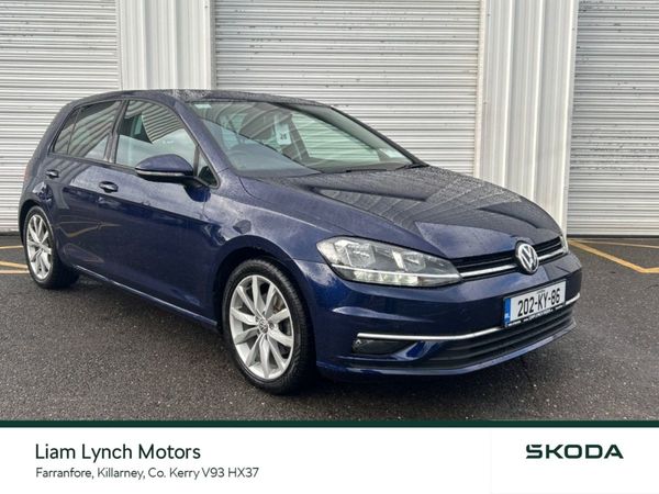 Volkswagen Golf Estate, Petrol, 2020, Blue