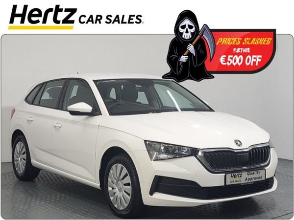 Skoda Scala Hatchback, Petrol, 2024, White