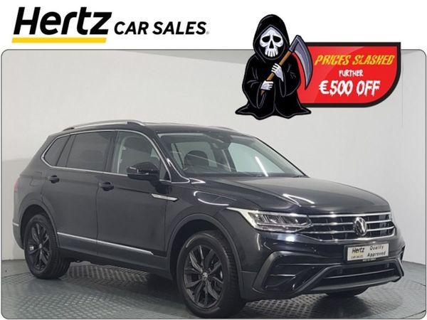 Volkswagen Tiguan Allspace SUV, Diesel, 2024, Black
