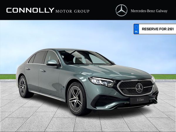 Mercedes-Benz E-Class Saloon, Diesel Plug-in Hybrid, 2026, Silver