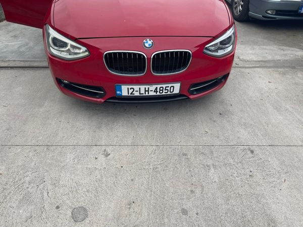 BMW 1-Series Hatchback, Petrol, 2012, Red