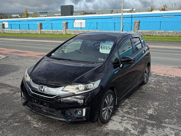 Honda Fit Hatchback, Petrol Hybrid, 2014, Black