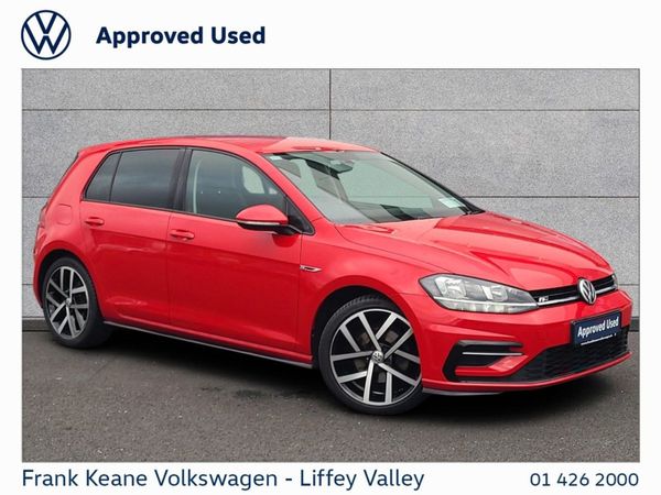 Volkswagen Golf Hatchback, Petrol, 2020, Red