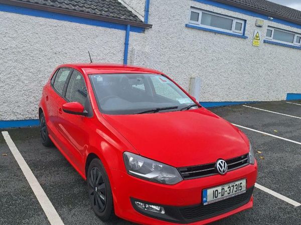 Volkswagen Polo Hatchback, Petrol, 2010, Red
