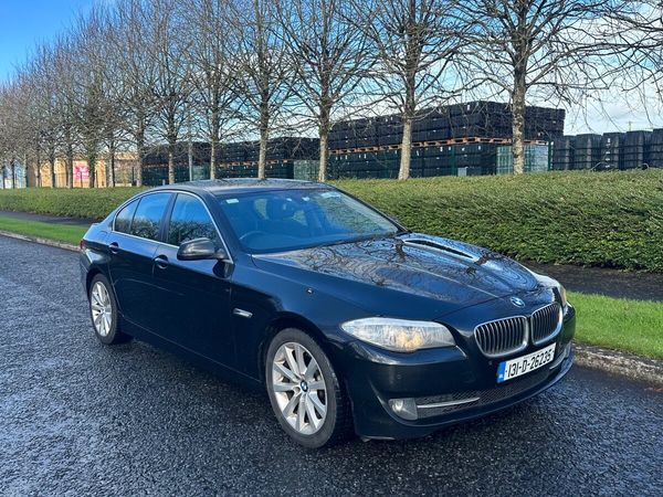BMW 5-Series Saloon, Diesel, 2013, Black
