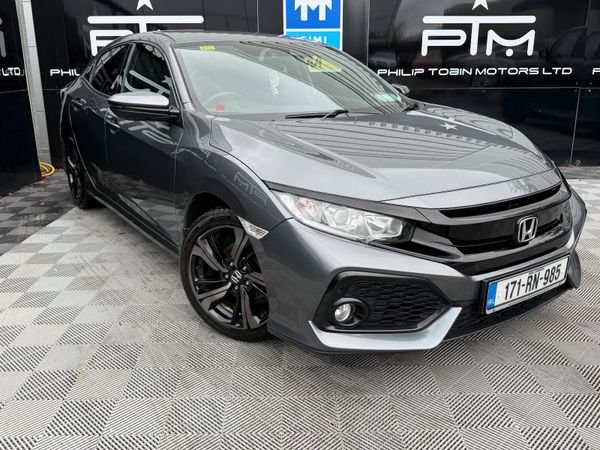 Honda Civic Hatchback, Petrol, 2017, Grey