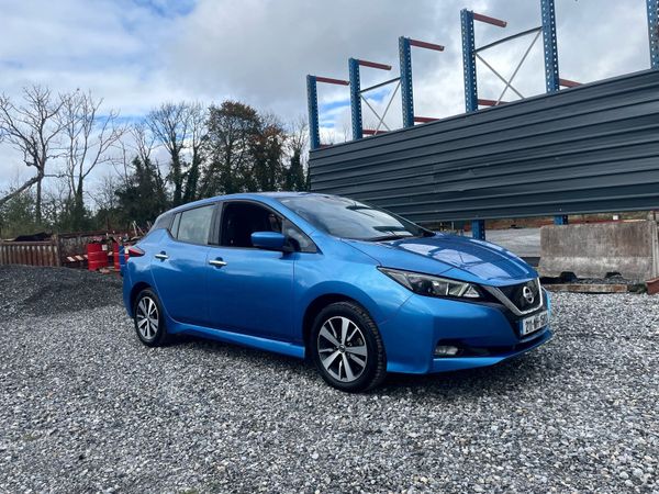 Nissan Leaf Hatchback, Electric, 2021, Blue