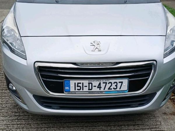 Peugeot 5008 MPV, Diesel, 2015, Silver