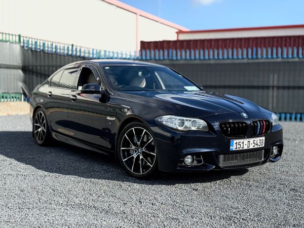 BMW 5-Series Saloon, Diesel, 2015, Black