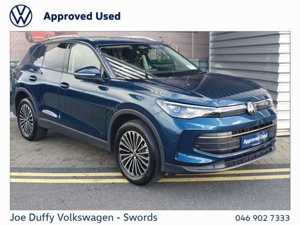 Volkswagen Tiguan SUV, Petrol Hybrid, 2025, Blue