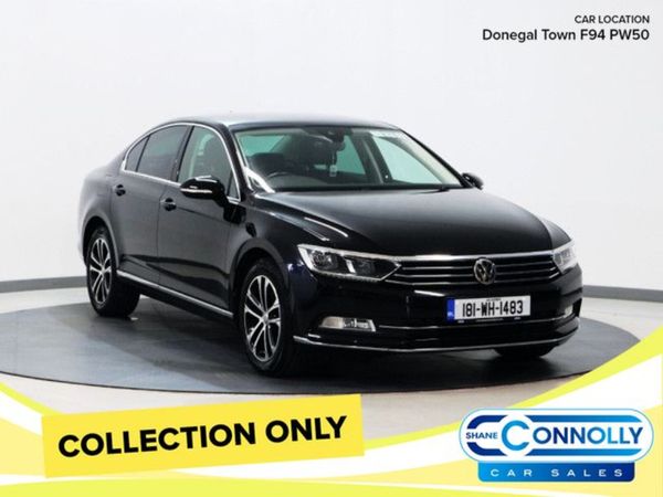 Volkswagen Passat Saloon, Diesel, 2018, Black