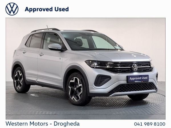 Volkswagen T-Cross Estate, Petrol, 2025, Silver