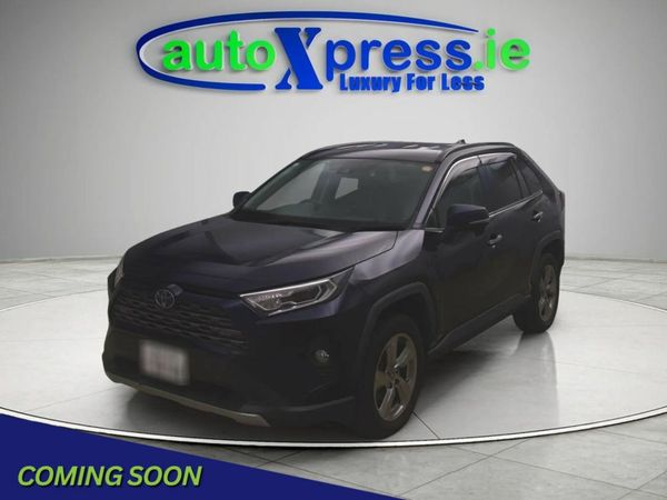 Toyota RAV4 SUV, Petrol Hybrid, 2021, Blue
