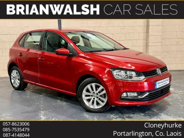 Volkswagen Polo Hatchback, Petrol, 2017, Red