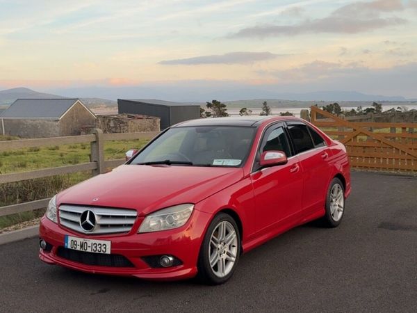 Mercedes-Benz C-Class Saloon, Diesel, 2009, Red