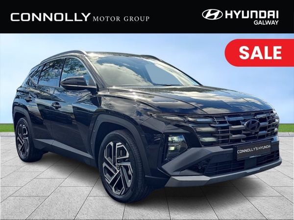 Hyundai Tucson SUV, Petrol Plug-in Hybrid, 2024, Black