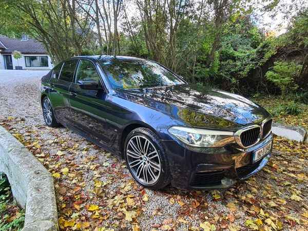 BMW 5-Series Saloon, Petrol Plug-in Hybrid, 2019, Black
