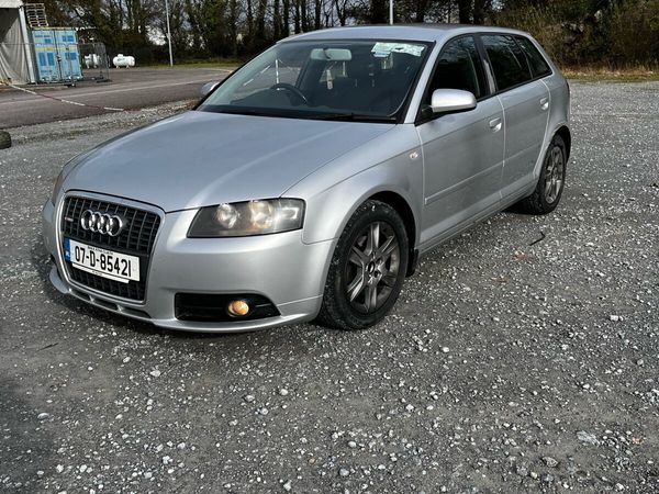 Audi A3 Hatchback, Petrol, 2007, Silver