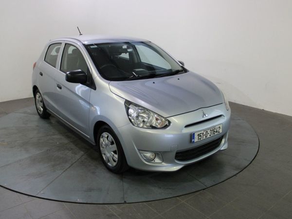 Mitsubishi Space Star Hatchback, Petrol, 2015, Silver