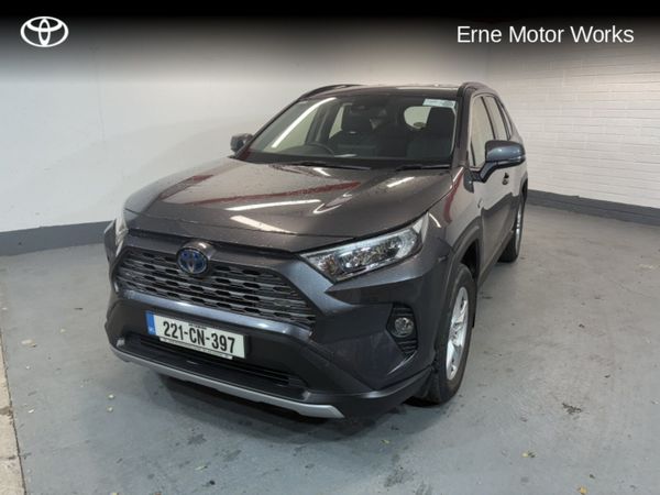 Toyota RAV4 SUV, Petrol Hybrid, 2022, Grey