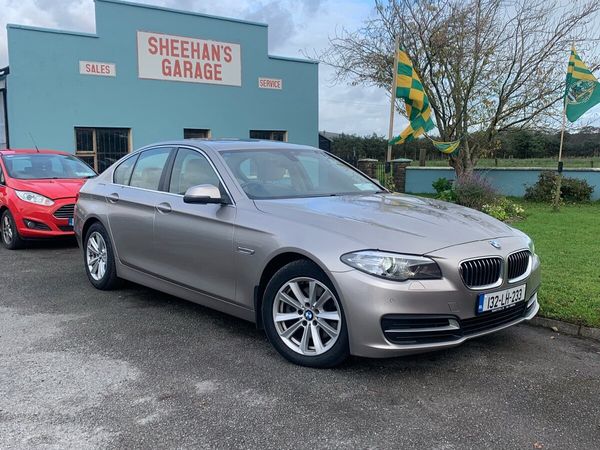 BMW 5-Series Saloon, Diesel, 2013, Silver
