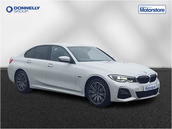 BMW 3-Series Saloon, Petrol Hybrid, 2021, White