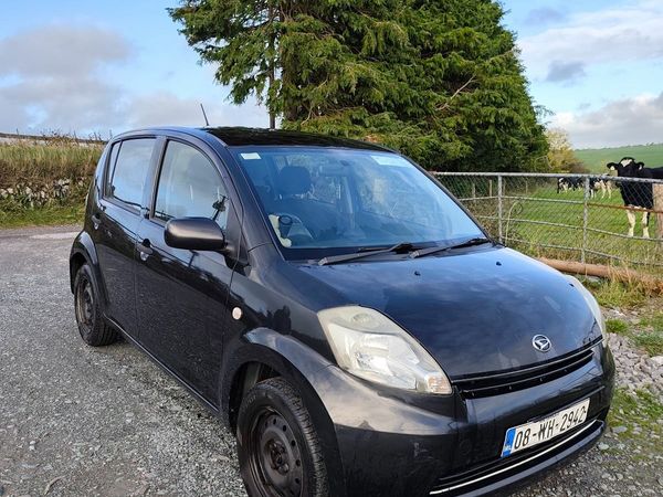 Daihatsu Sirion Hatchback, Petrol, 2008, Black