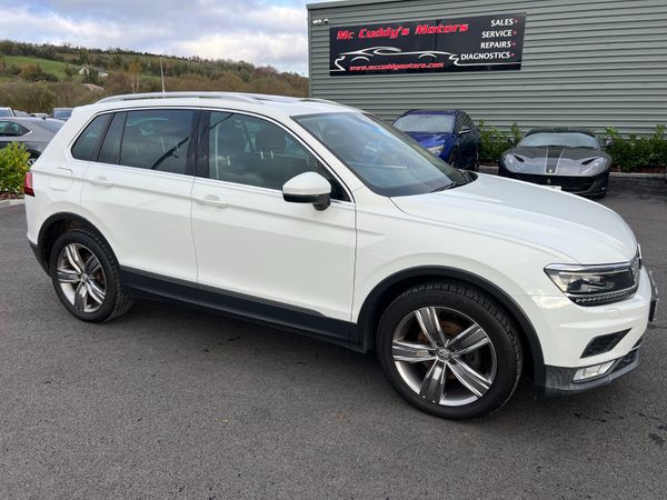 Volkswagen Tiguan SUV, Diesel, 2017, White
