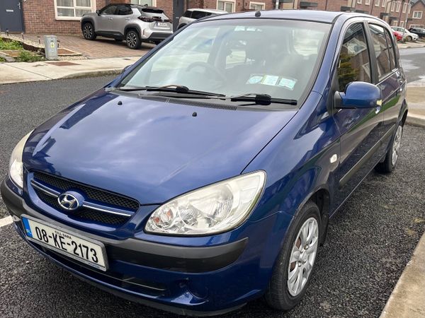 Hyundai Getz Hatchback, Petrol, 2008, Blue