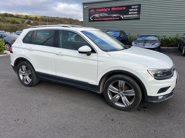 Volkswagen Tiguan SUV, Diesel, 2018, White