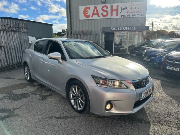 Lexus CT Hatchback, Petrol Hybrid, 2013, Silver