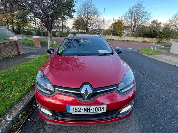 Renault Megane Estate, Diesel, 2015, Red