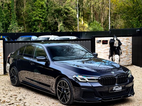 BMW 5-Series Saloon, Petrol Plug-in Hybrid, 2021, Black