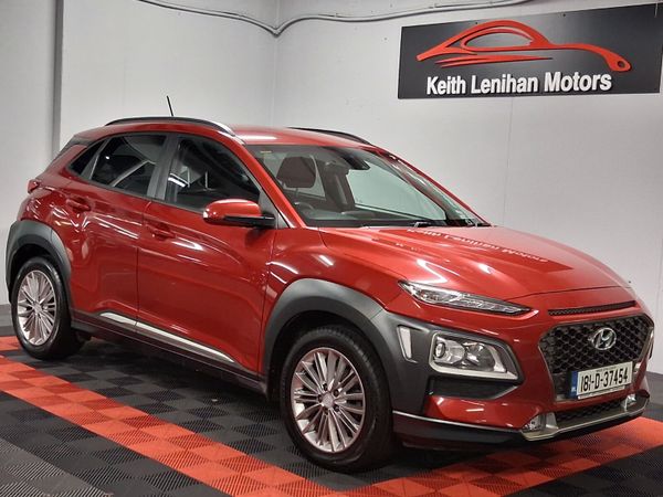 Hyundai KONA MPV, Petrol, 2018, Red