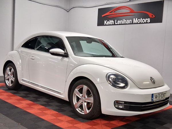 Volkswagen Beetle Hatchback, Petrol, 2014, White