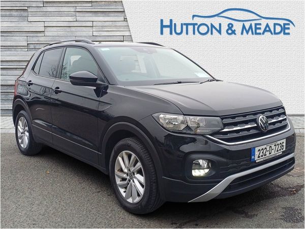 Volkswagen T-Cross Hatchback, Petrol, 2023, Black