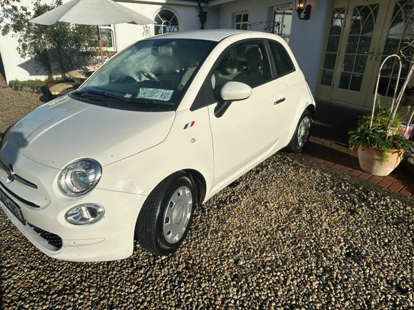 Fiat 500 Hatchback, Petrol, 2021, White